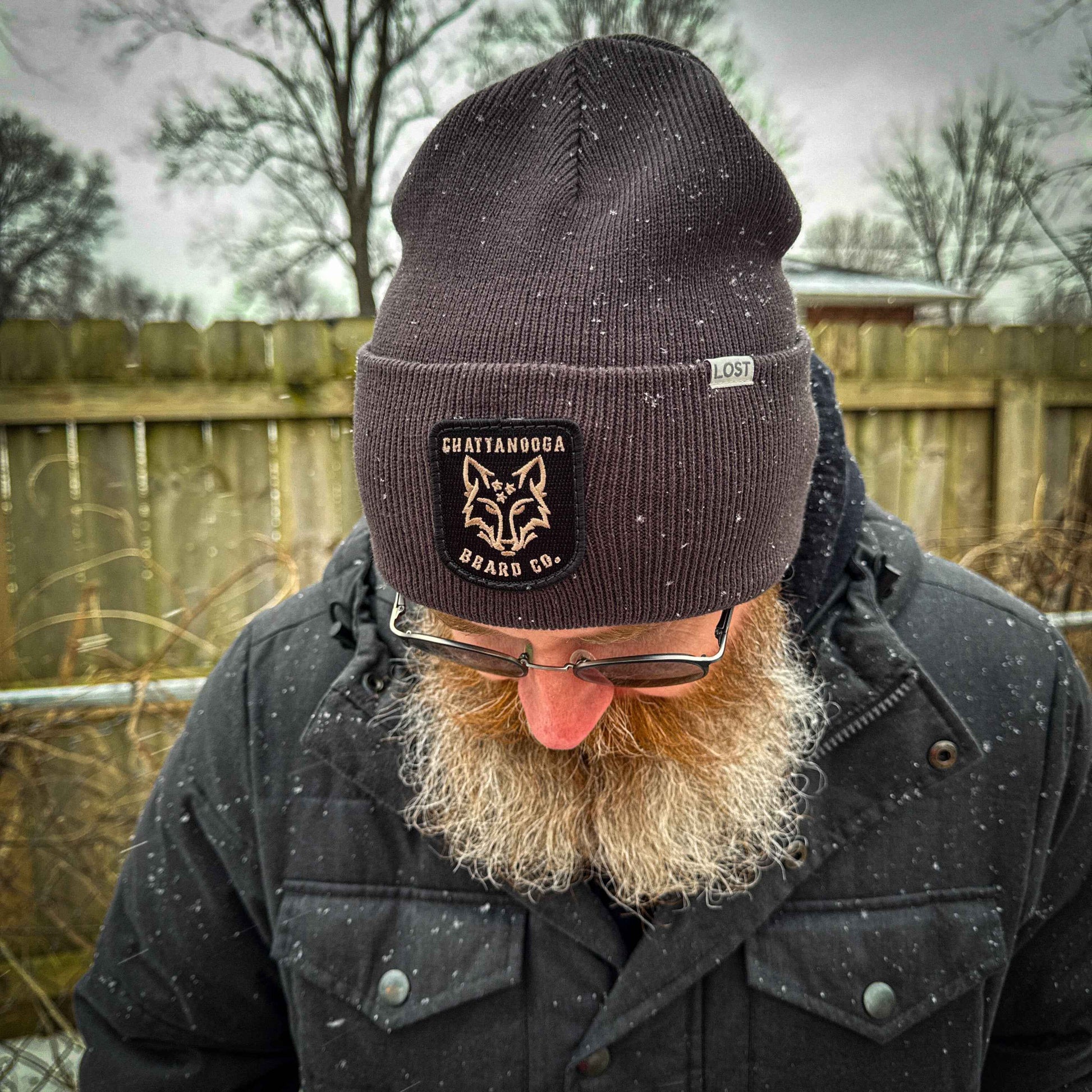 CBC Wolf Patch Beanie