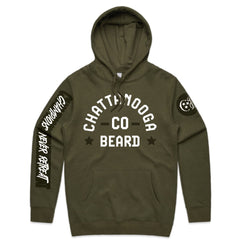 Champions Never Retreat- Military Hoodie Hoodie Chattanooga Beard Co. 