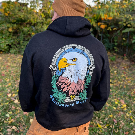 Stained Glass Eagle Hoodie