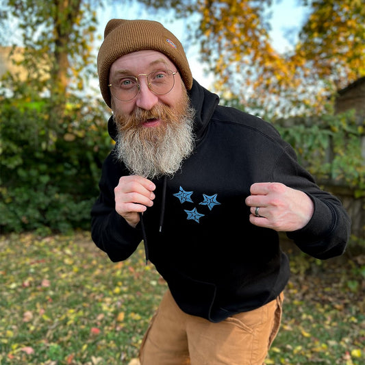 Stained Glass Eagle Hoodie